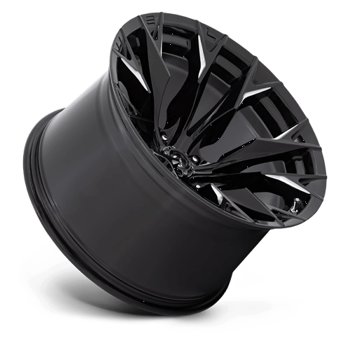 FUEL OFF-ROAD D803 FLAME 20X12 5X139.7 -44 78.1 GLOSS BLACK MILLED