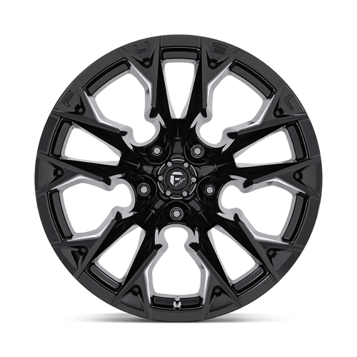 FUEL OFF-ROAD D803 FLAME 20X12 5X139.7 -44 78.1 GLOSS BLACK MILLED