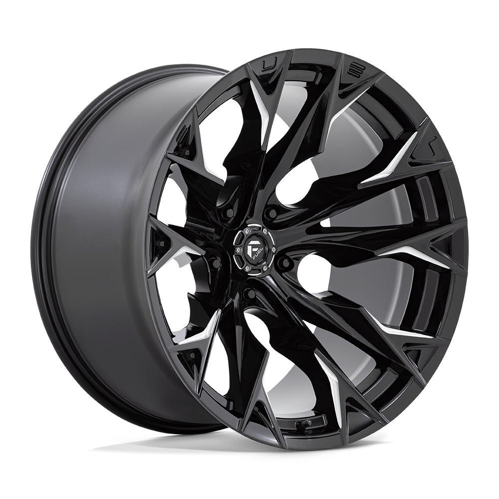 FUEL OFF-ROAD D803 FLAME 22X12 5X139.7 -44 78.1 GLOSS BLACK MILLED