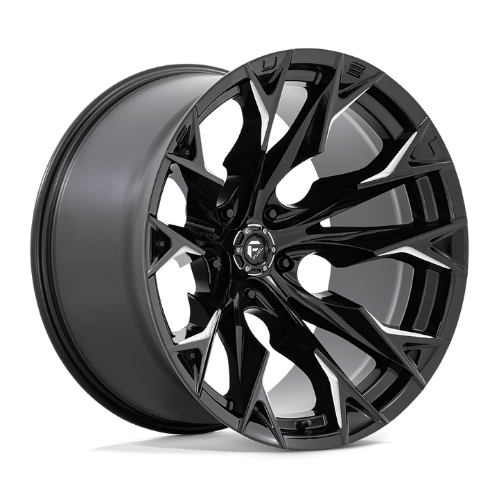 FUEL OFF-ROAD D803 FLAME 22X12 5X139.7 -44 78.1 GLOSS BLACK MILLED