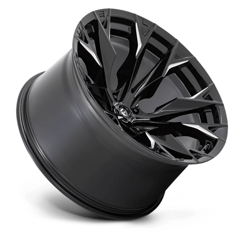 FUEL OFF-ROAD D803 FLAME 22X12 5X139.7 -44 78.1 GLOSS BLACK MILLED
