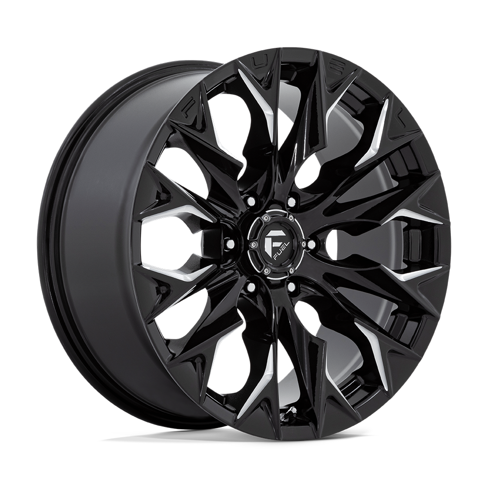 FUEL OFF-ROAD D803 FLAME 20X9 6X139.7 20 106.1 GLOSS BLACK MILLED