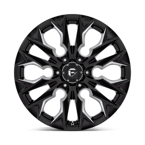 FUEL OFF-ROAD D803 FLAME 20X9 6X139.7 20 106.1 GLOSS BLACK MILLED