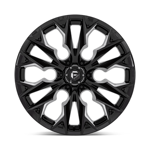 FUEL OFF-ROAD D803 FLAME 22X10 6X139.7 -18 106.1 GLOSS BLACK MILLED