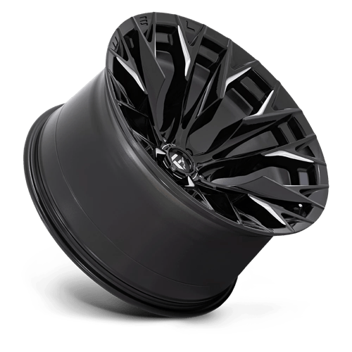 CARBURANT TOUT-TERRAIN D803 FLAME 22X12 6X135 -44 87.1 NOIR BRILLANT FRAISÉ