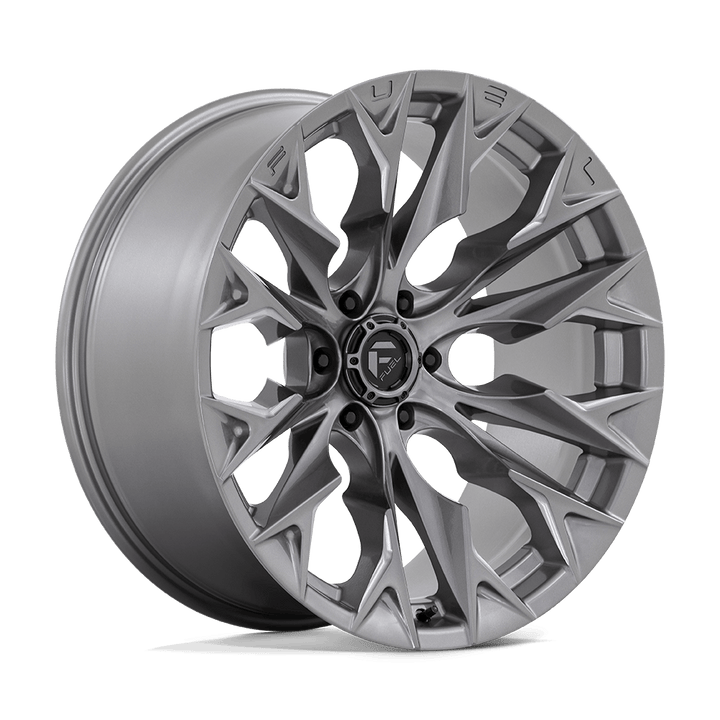 CARBURANT TOUT-TERRAIN D806 FLAMME 22X10 6X139.7 -18 106.1 PLATINE
