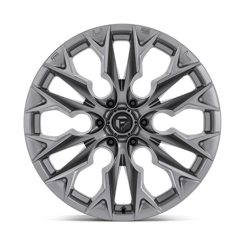 CARBURANT TOUT-TERRAIN D806 FLAMME 22X10 6X139.7 -18 106.1 PLATINE