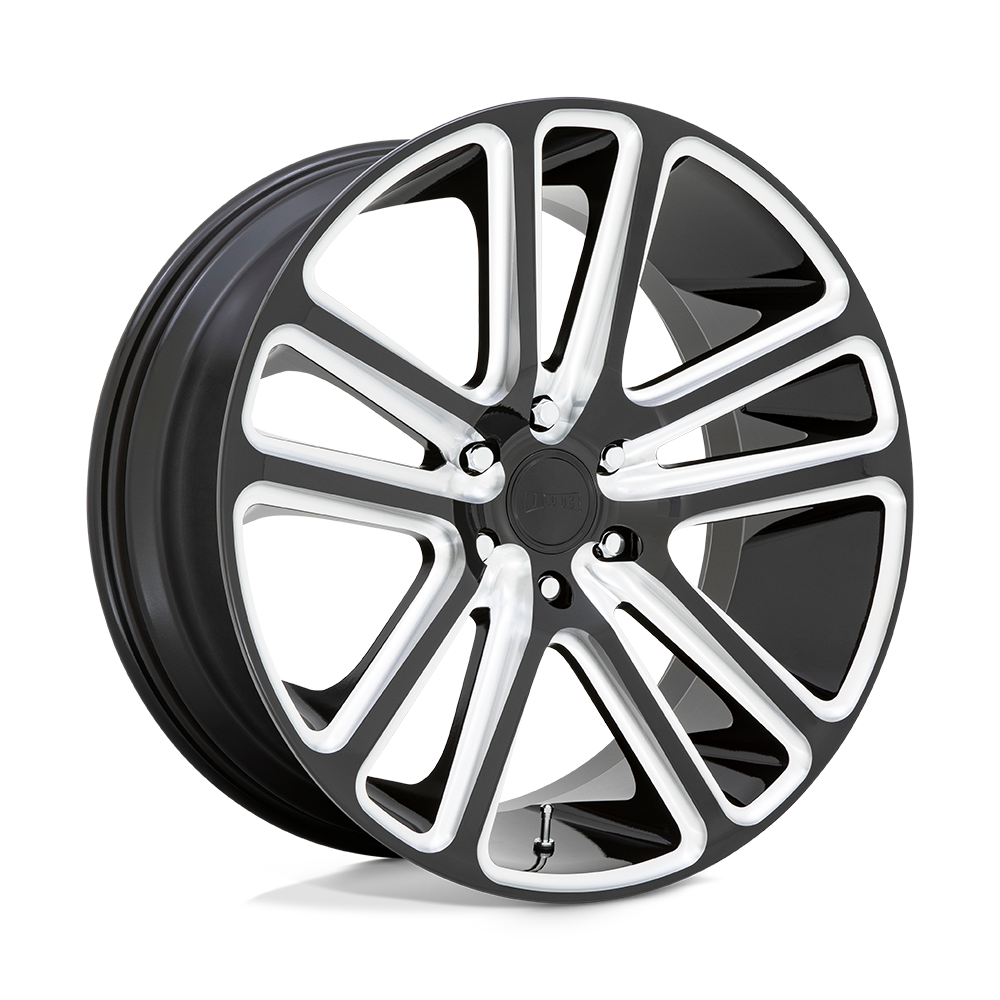 Dub 1pc S255 Flex 24x10 6x135 30 87.1 Gloss Black Milled