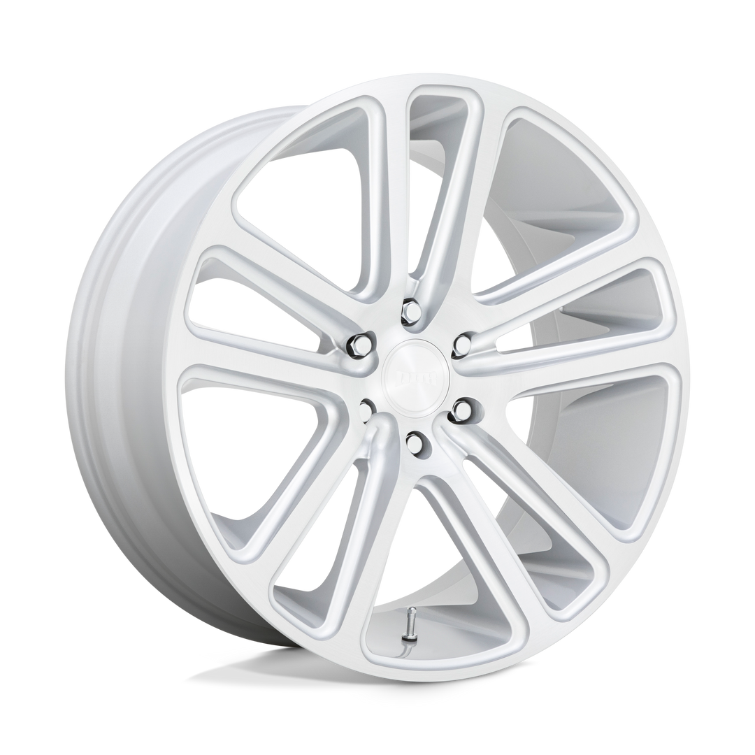 Dub 1pc S257 Flex 24x10 6x139.7 30 78.1 Gloss Silver Brushed Face
