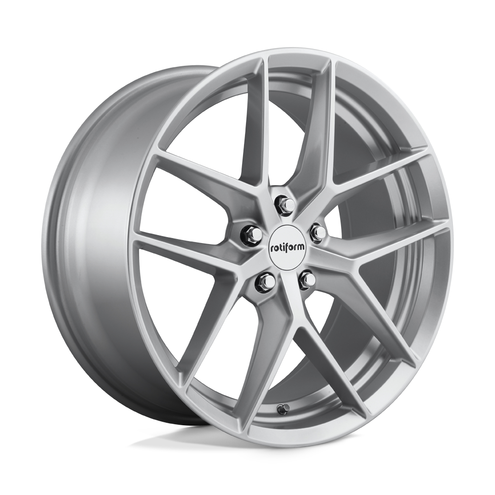 Rotiform 1pc R133 Flg 19x8.5 5x112 45 66.56 Argent Brillant