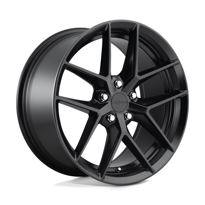 Rotiform 1pc R134 Flg 18x8.5 5x114.3 45 72.56 Noir Mat