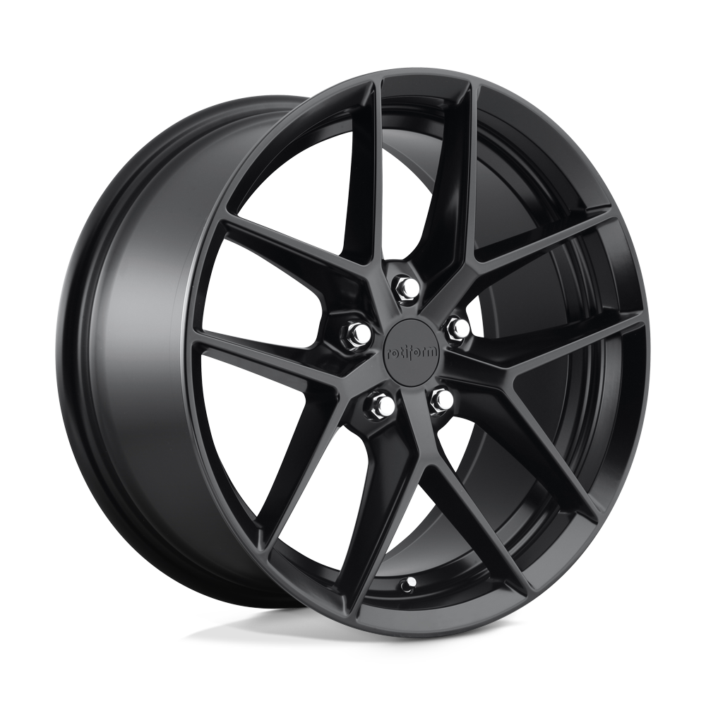 Rotiform 1pc R134 Flg 19x8.5 5x112 45 66.56 Matte Black