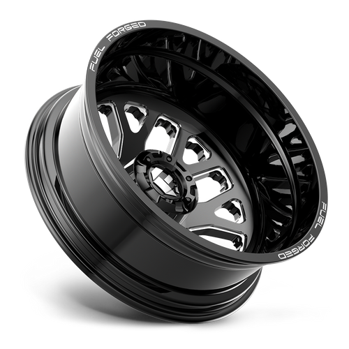 FUEL OFF-ROAD DE19 FF19D 22X8.5 8X200 -202 142 GLOSS BLACK MILLED