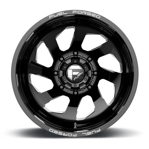 Carburant tout-terrain DD39 FF39D 20x8,25 8x200 -202 142 Noir brillant fraisé