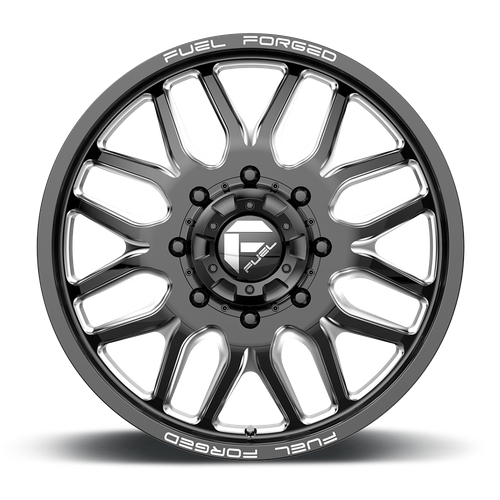 CARBURANT TOUT-TERRAIN DB66 FFC66 20X8.25 8X200 105 142 NOIR MAT FRAISÉ