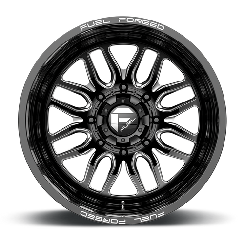 FUEL OFF-ROAD DB66 FFC66 22X8.5 8X200 -202 142 MATTE BLACK MILLED