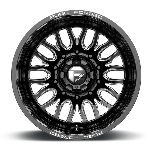FUEL OFF-ROAD DB66 FFC66 20X8.25 10X225 -202 170.1 MATTE BLACK MILLED