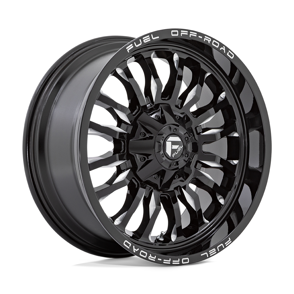 CARBURANT TOUT-TERRAIN D795 ARC 22X12 8X170 -44 125.1 NOIR BRILLANT FRAISÉ