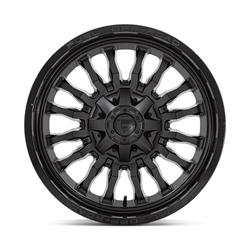 CARBURANT TOUT-TERRAIN D796 ARC 20X9 6X135 / 6X139.7 1 106.1 NOIR MAT AVEC LÈVRE NOIR BRILLANT