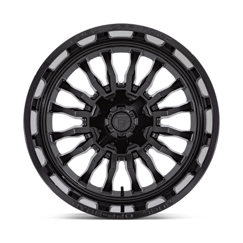 CARBURANT TOUT-TERRAIN D796 ARC 22X12 6X135 / 6X139.7 -44 106.1 NOIR MAT AVEC LÈVRE NOIR BRILLANT