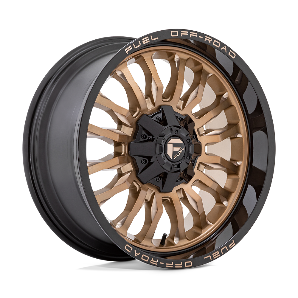 CARBURANT TOUT-TERRAIN D797 ARC 20X9 6X139.7 1 106.1 BRONZE PLATINE AVEC LÈVRE NOIRE