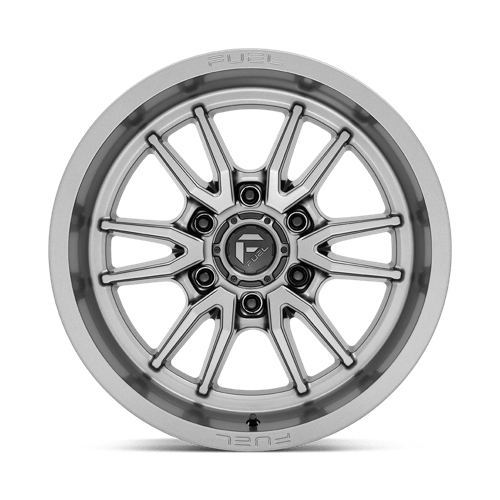 CARBURANT TOUT-TERRAIN D789 CLASH 17X9 6X139.7 -12 106.1 GUN METAL