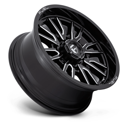Carburant Off-Road D761 Clash 20x9 8x170 1 125.1 Noir Brillant Fraisé