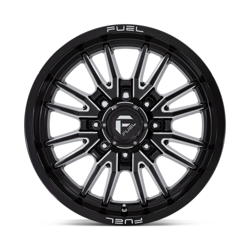 Carburant Off-Road D761 Clash 20x9 8x170 1 125.1 Noir Brillant Fraisé