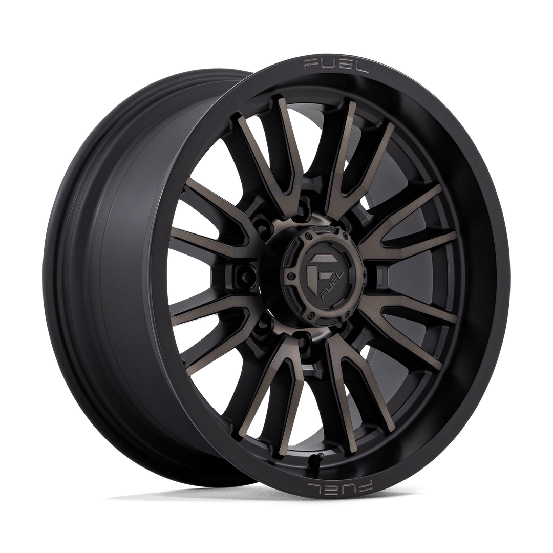 Carburant Off-Road D762 Clash 20x9 8x180 1 124.2 Noir Mat Double Teinte Foncé