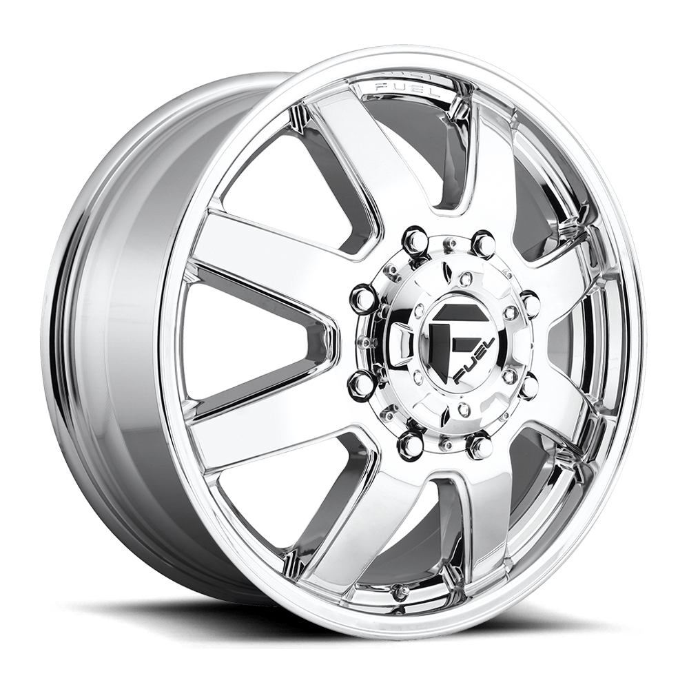 CARBURANT TOUT-TERRAIN D536 MAVERICK 20X8.25 8X165.1 122 121.5 CHROMÉ