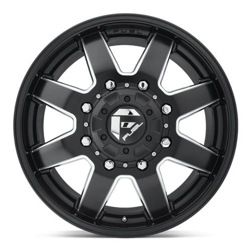CARBURANT TOUT-TERRAIN D538 MAVERICK 20X8.25 8X165.1 122 121.5 NOIR MAT FRAISÉ