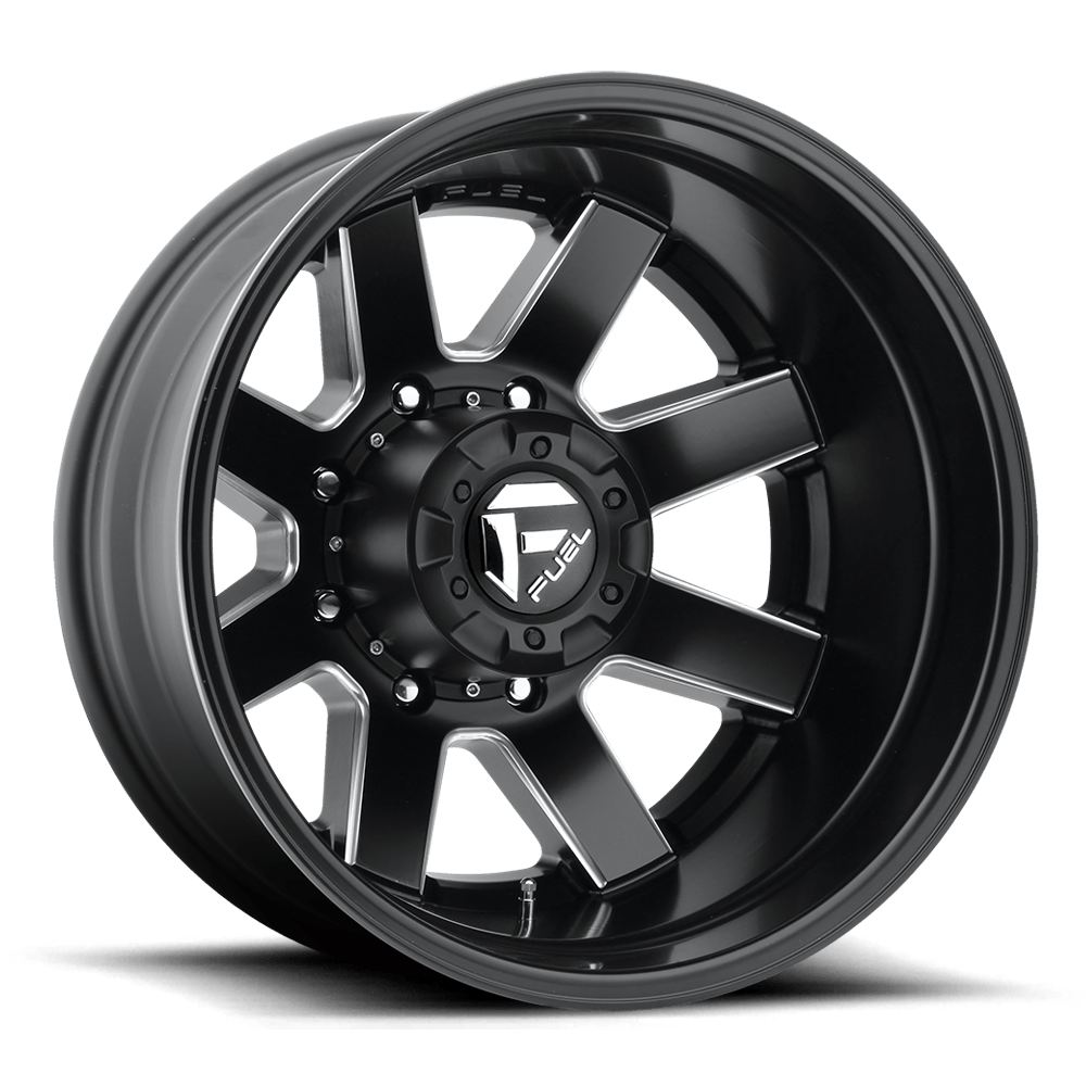 CARBURANT TOUT-TERRAIN D538 MAVERICK 22X8.25 8X210 -221 154.3 NOIR MAT FRAISÉ