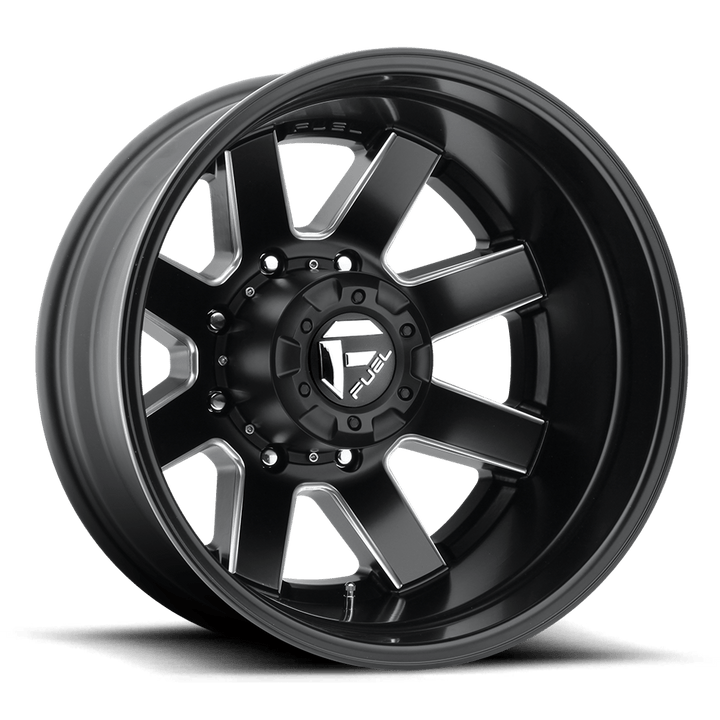 CARBURANT TOUT-TERRAIN D538 MAVERICK 22X8.25 8X210 -221 154.3 NOIR MAT FRAISÉ