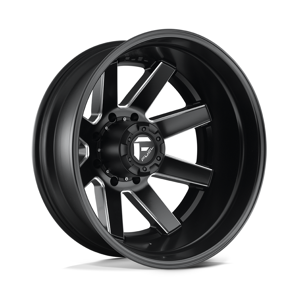 CARBURANT TOUT-TERRAIN D538 MAVERICK 24X8.25 8X210 -195 154.3 NOIR MAT FRAISÉ