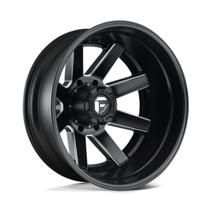 CARBURANT TOUT-TERRAIN D538 MAVERICK 24X8.25 8X210 -195 154.3 NOIR MAT FRAISÉ