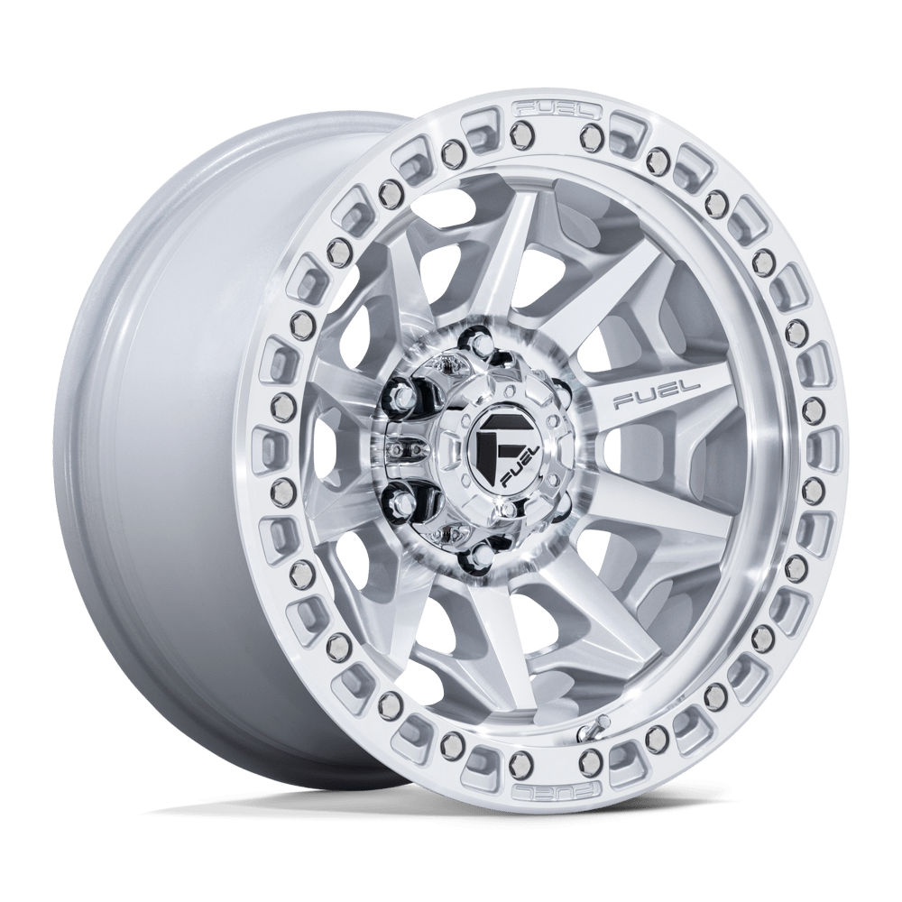 Fuel Off-Road D883 Covert 17x9 5x127 1 71.5 Silver Machined Face