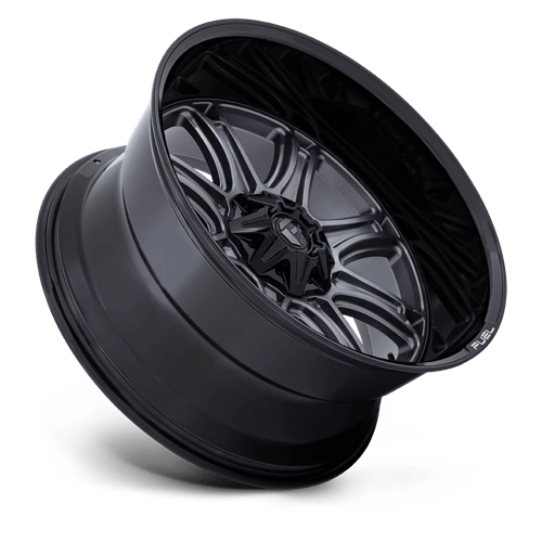 Fuel Off-Road Darkstar 20x9 8x180 1 124.2 Matte Gunmetal With Black Lip