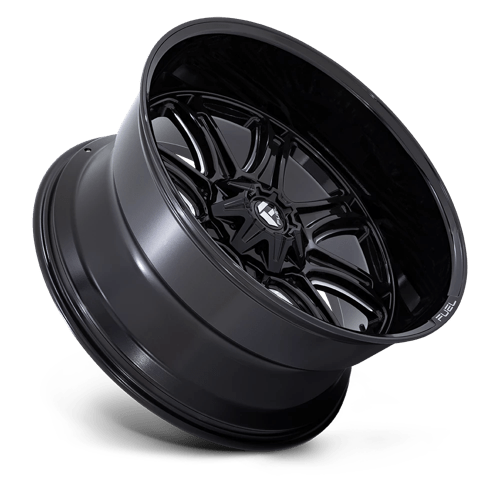 Carburant Off-Road Darkstar 22x10 6x135 / 6x139.7 10 106.1 Noir Brillant Fraisé