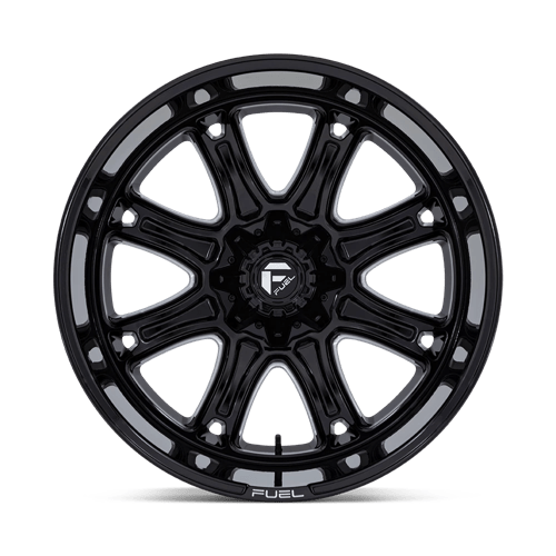 Carburant Off-Road Darkstar 20x9 8x170 1 125.1 Noir Brillant Fraisé
