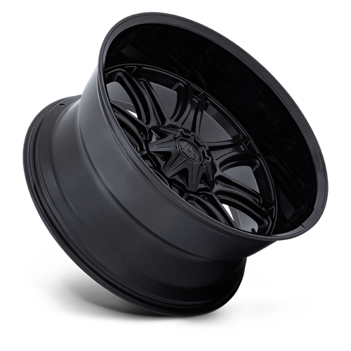 Fuel Off-Road Darkstar 22x9 5x127 / 5x139.7 1 87.1 Matte Black With Gloss Black Lip