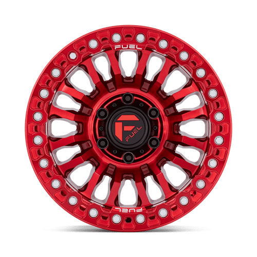 Carburant tout-terrain FC125 Rincon Beadlock 17x9 5x127 -38 71.5 Rouge bonbon