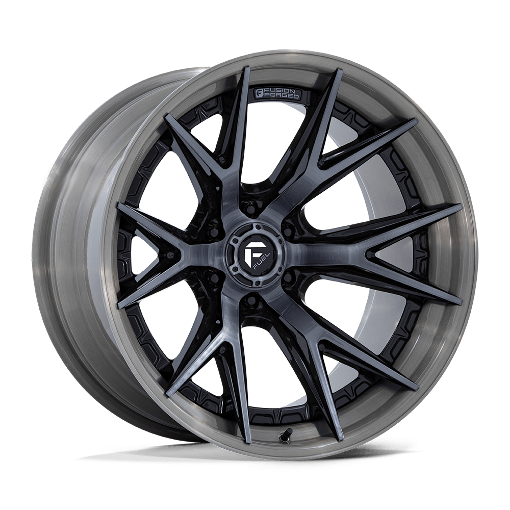 Fuel Off-Road Fc402 Catalyst 18x9 6x135 1 87.1 Gloss Black Brushed Dark Tint