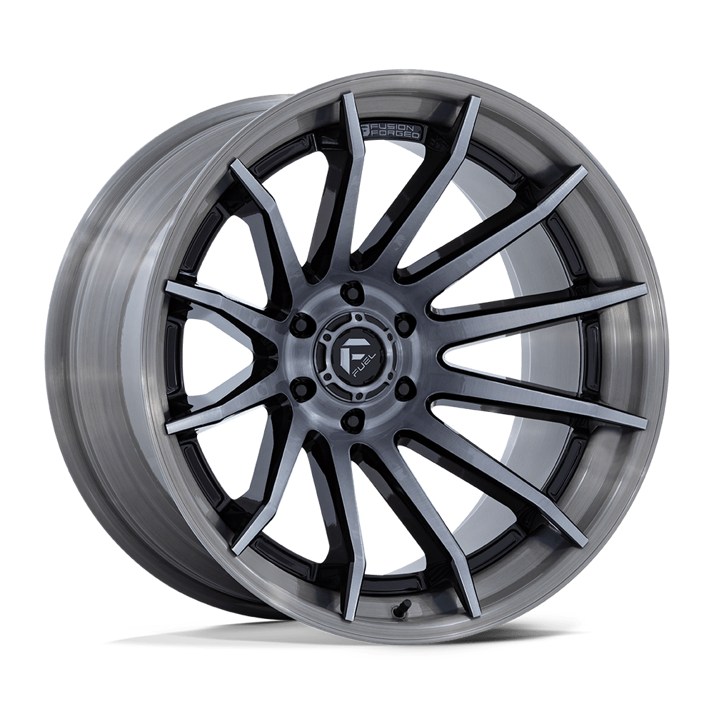 Fuel Off-Road Fc403 Burn 20x9 6x139.7 1 106.1 Gloss Black Brushed Dark Tint