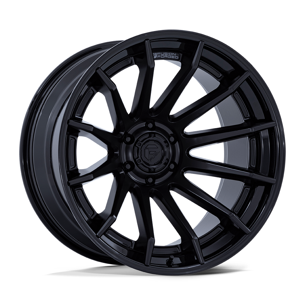 Fuel Off-Road Fc403 Burn 20x9 6x139.7 1 106.1 Matte Black Gloss Black Lip