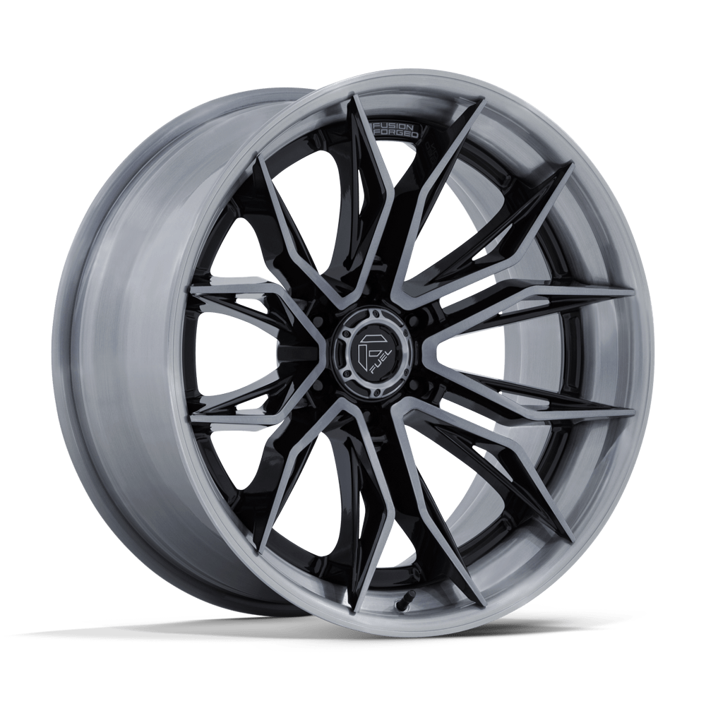 Fuel Off-Road Fc404 Mutiny 20x9 6x135 1 87.1 Gloss Black Brushed Dark Tint