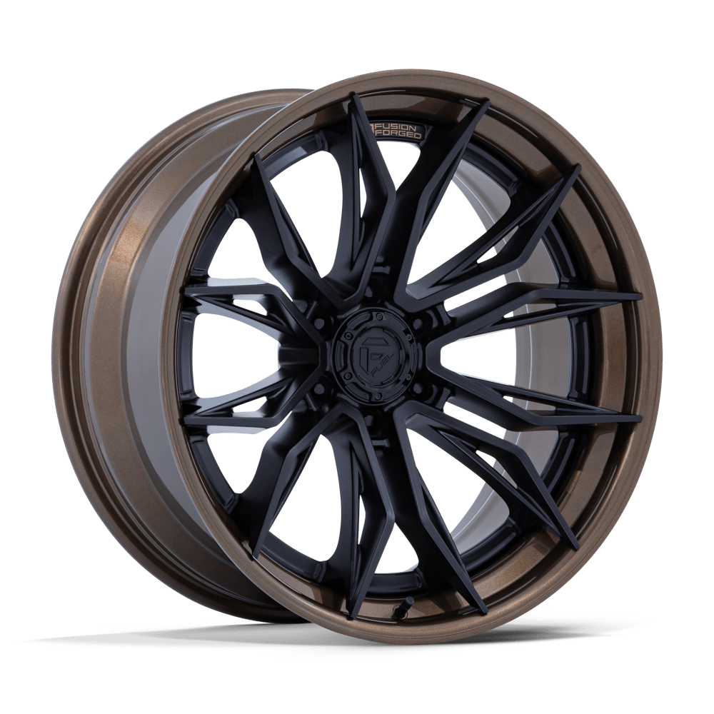 Fuel Off-Road Fc404 Mutiny 22x10 6x135 -18 87.1 Matte Black W Gloss Bronze Lip