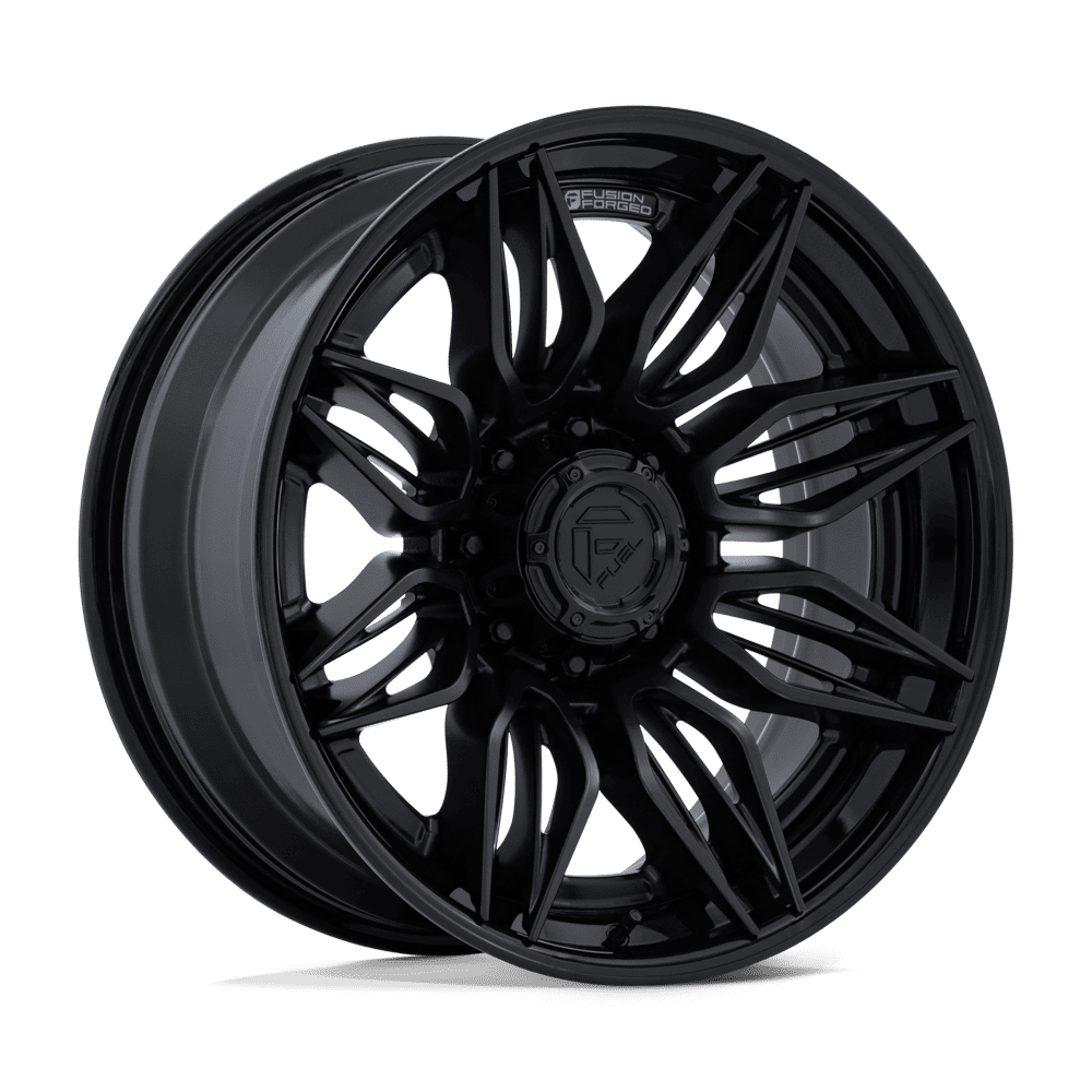 Fuel Off-Road Fc404 Mutiny 22x10 8x165.1 -18 125.1 Matte Black Gloss Black Lip