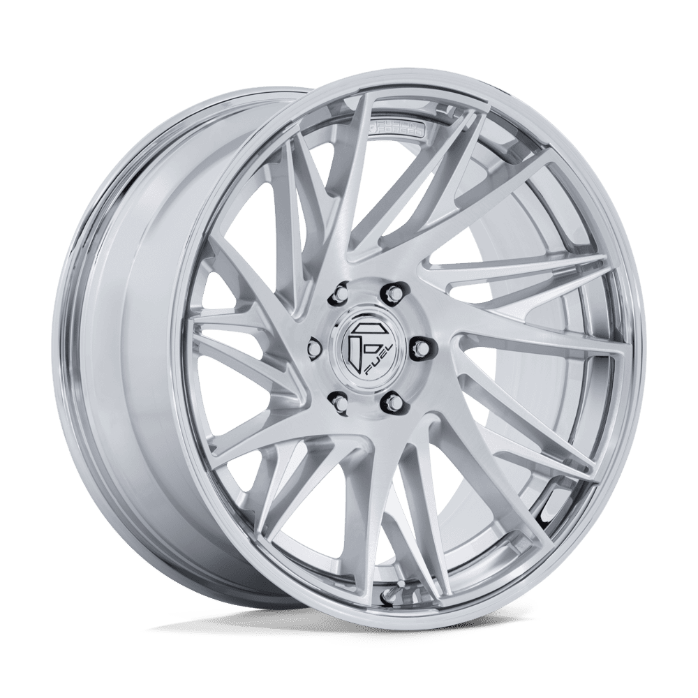 Fuel Off-Road Fc405 Dynamo 22x9.5 6x139.7 20 106.1 Gloss Silver Brushed Chr-lp