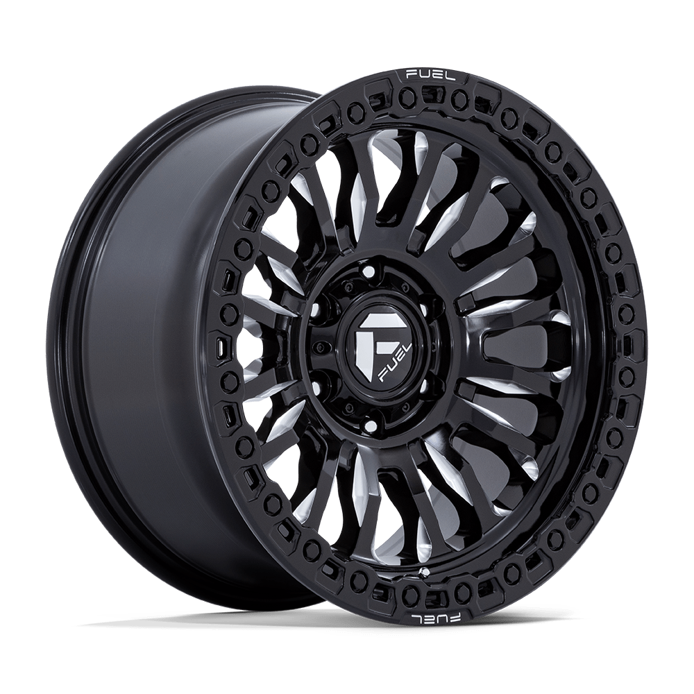 Carburant Off-Road FC857 Rincon 20x9 5x139.7 1 78.1 Noir Brillant Fraisé
