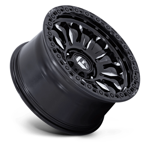 Carburant Off-Road FC857 Rincon 17x9 8x180 1 124.2 Noir Brillant Fraisé